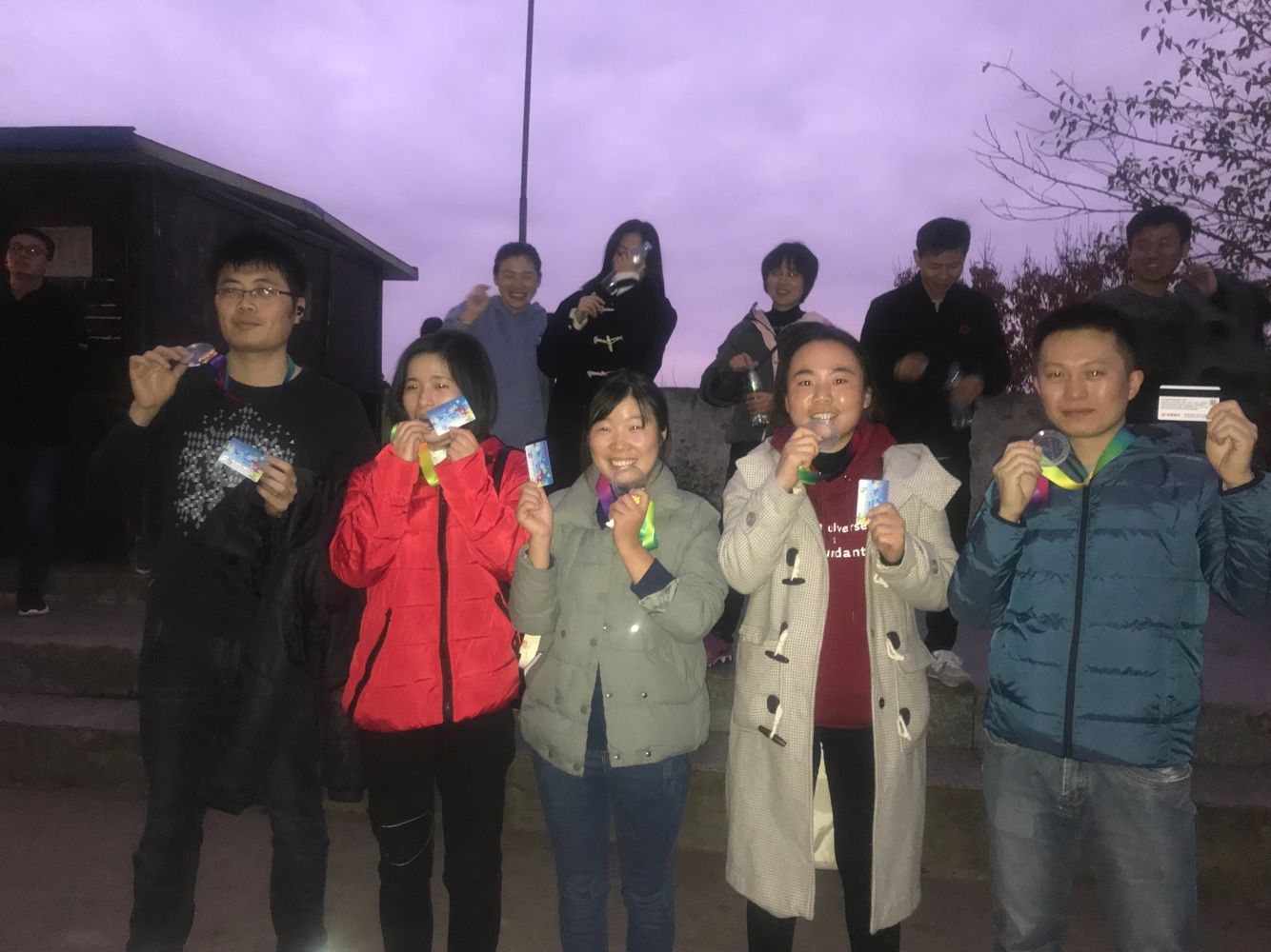 2019年11月芯谷微电子“登大蜀山团体赛”活动